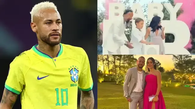 Neymar & girlfriend announce they're expecting baby girl