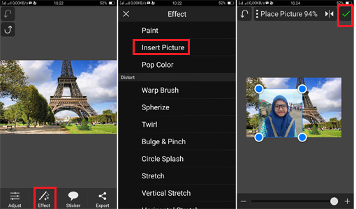 Cara Mengganti Background Foto dengna App Picsay Pro di Android