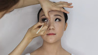 Modern Oriental Bridal Makeup - Don't forget to line the inner eyeliner