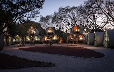 Unusual Tubo Hotel in Tepoztlan, Mexico Seen On www.coolpicturegallery.us