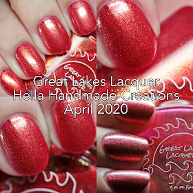 Great Lakes Lacquer Hella Handmade Creations April 2020