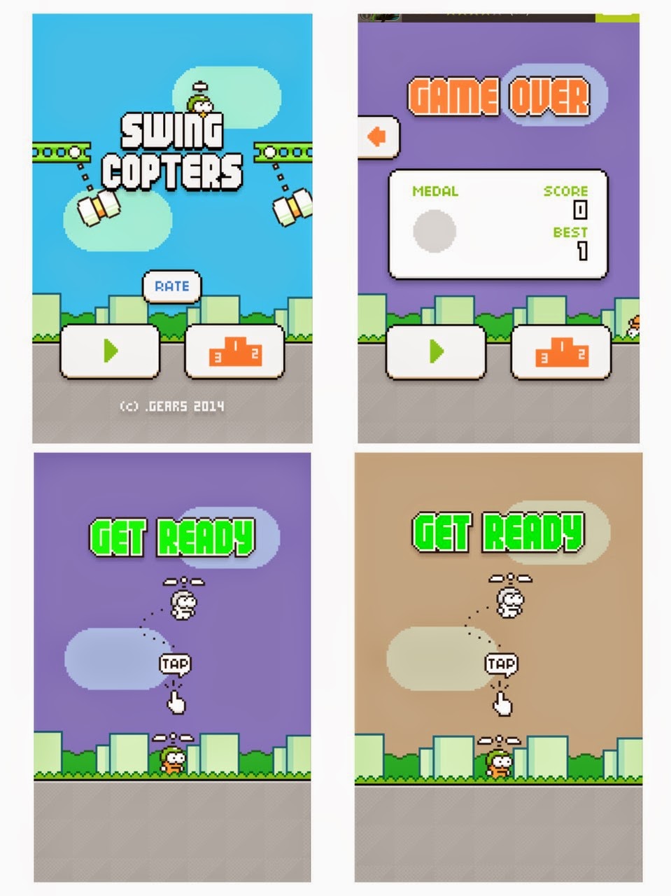 'Swing Copters' Permainan Baru Penerus Flappy Bird - life 