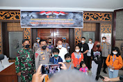 Polda Sumut Gelar Psikososial Bagi 110 Anak Korban Covid-19