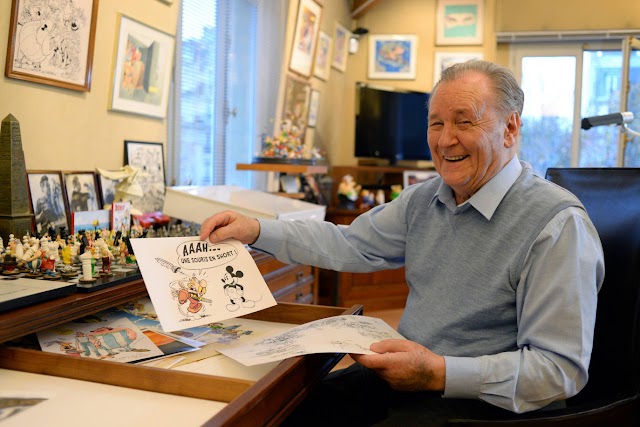 Al Uderzo, un dibujante a través del tiempo. 