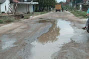 Jika Tidak Ada perbaikan  * Warga Ancam Tanam Pisang Ditengah Jalan