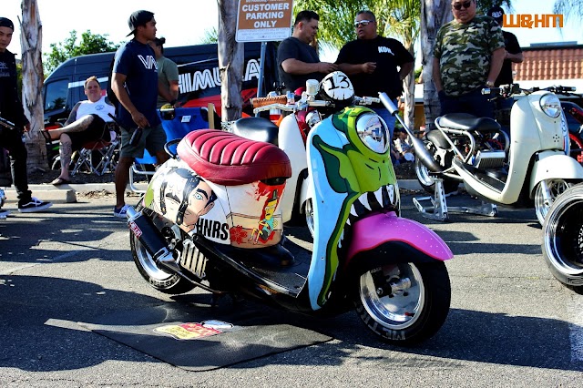 Super Fun Mini Bike Showcased at HNRS OC Orange Mini Bike Show 2022 #HNRSOC