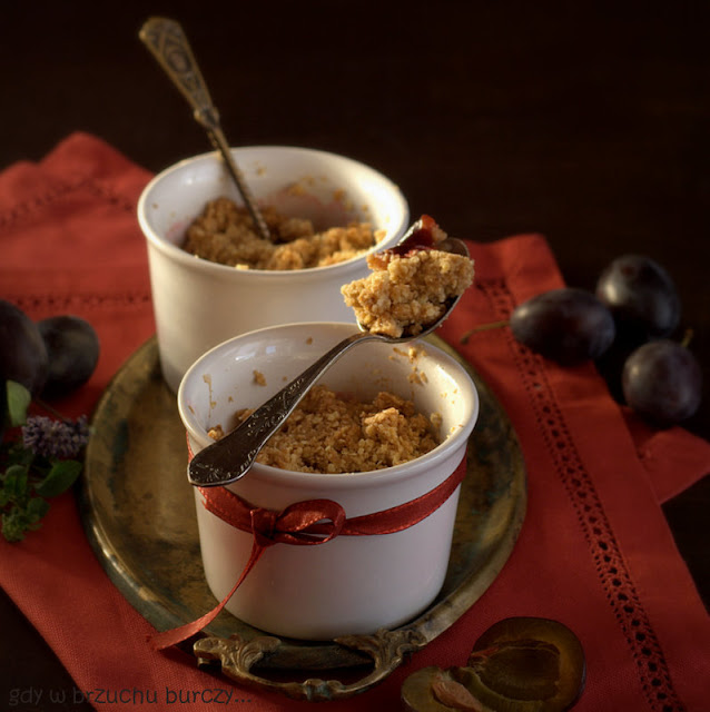 crumble śliwkowe