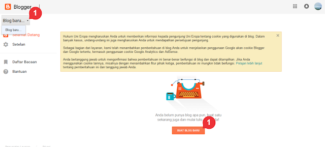 Buat Blog Baru