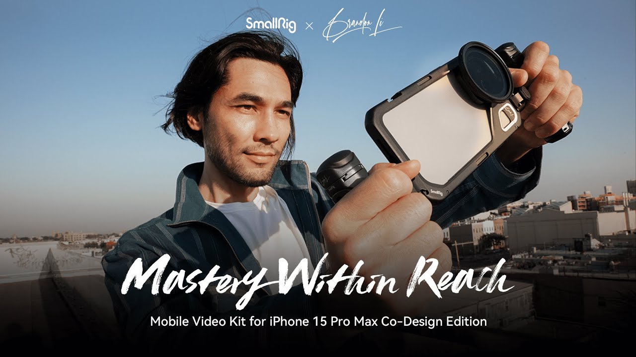 Turn your iPhone 15 Pro Max into a Cinema Camera with Brandon Li's Mobile  Filmmaking Kit - Photography Blog Tips - ISO 1200 Magazine