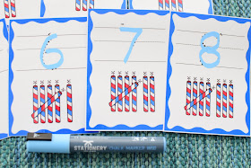 4th of July Tracing Letters and Numbers