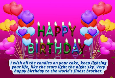 heart touching happy birthday wishes for brother