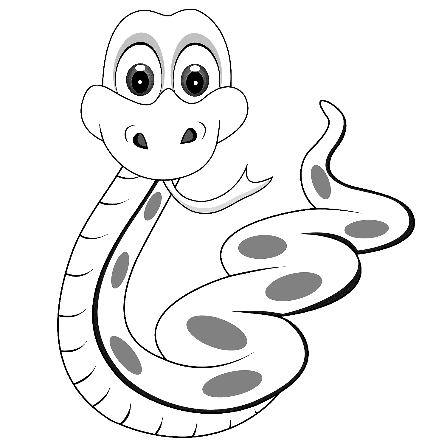 Download Coloring Pages: Snakes Coloring Pages Free and Printable