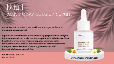 booster serum glazed skin with B Erl