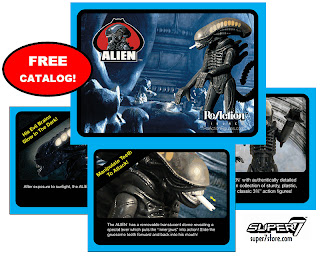 Super 7 3.75" Kenner Alien ReAction Figures - Free Catalog