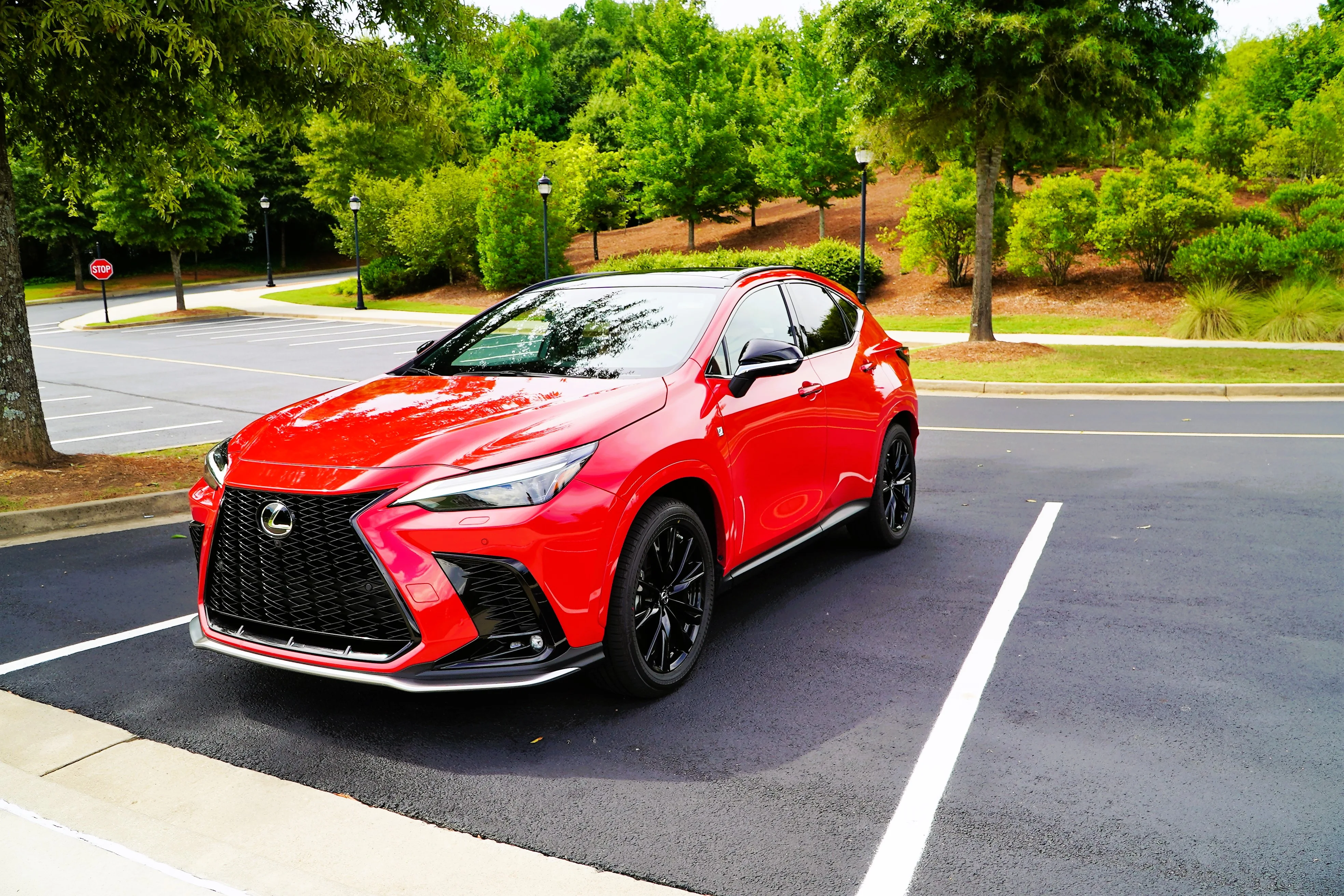 2022 Lexus NX 350 F Sport AWD Red