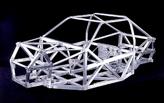 Chassis aluminium space frame