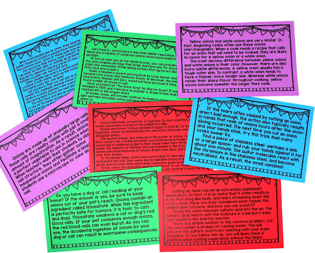 Teach text structures with this FREE sorting activity that features 8 nonfiction passages! Ideal text structure lesson for the upper elementary classroom that includes an anchor chart!