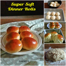 Super Soft Dinner Rolls Recipe @ treatntrick.blogspot.com