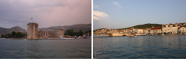 Vistas desde la Isla de Ciovo, Trogir.