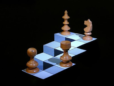 Escher Chessboard