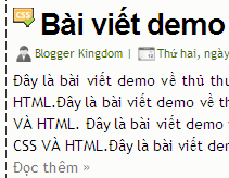 Chèn icon cho nhãn trước tiêu đề bài viết Blogger