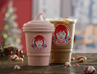 Wendy's Peppermint Frosty and Peppermint Frosty Cream Cold Brew.