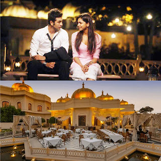 travel to yjhd film locations udaipur oberoi palace
