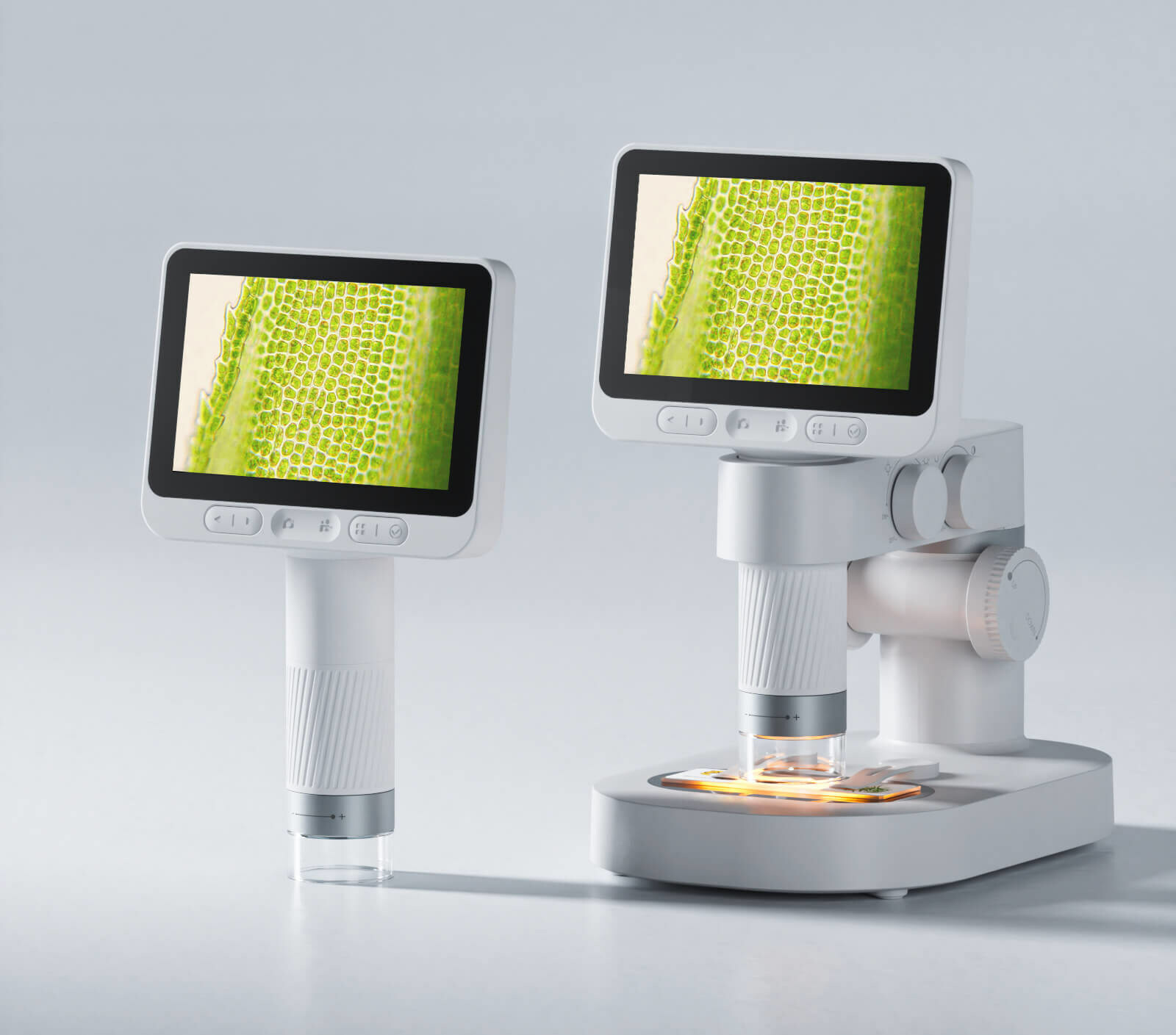 BEAVERLAB Darwin M2, The Detachable USB LCD Digital Microscope With 4.3" IPS Screen
