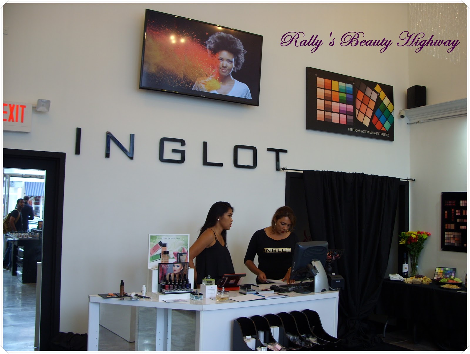 Inglot Boutique Miami Beach, event, makeup