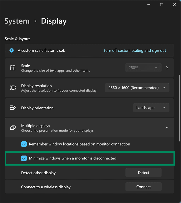 3-Windows-11-Settings-Minimize-windows-when-a-monitor-is-disconnected