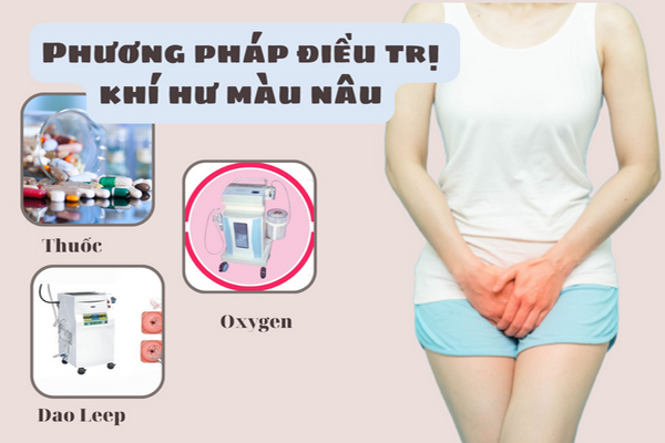 Phương pháp điều trị ra huyết trắng màu nâu