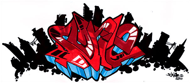 3d graffiti wildstyle. Colorful Wildstyle Graffiti Collection with 3D Effect