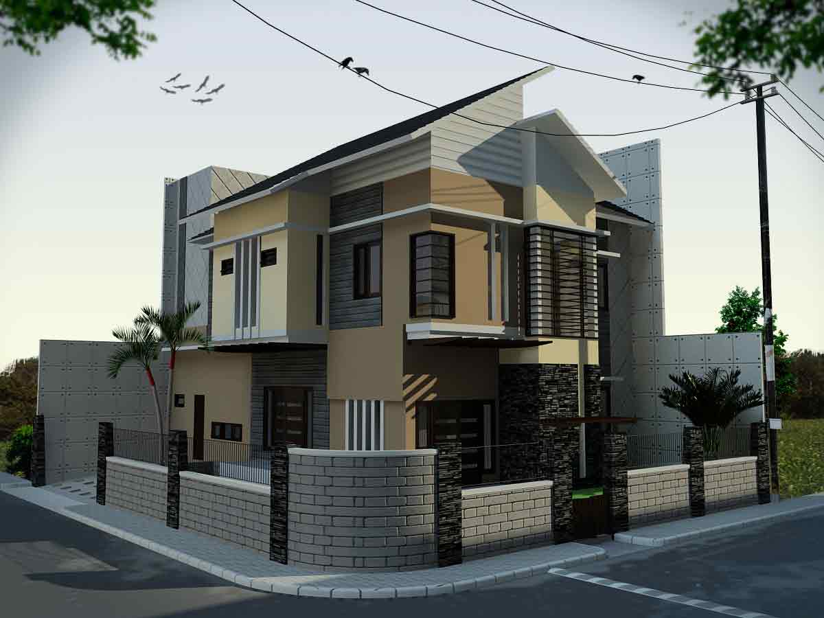 Arsitektur Rumah Gambar Design Rumah