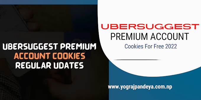 Ubersuggest Premium Account Cookies For Free 2022