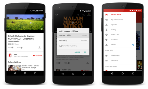 YouTube Bisa Diputar Offline Di Indonesia 