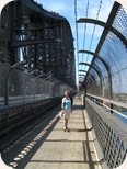 Sylvia on the bridge