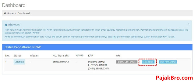 Cara Membuat NPWP Secara Online Update 2016 - PajakBro.com