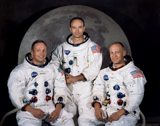 Neil Armstrong with crew