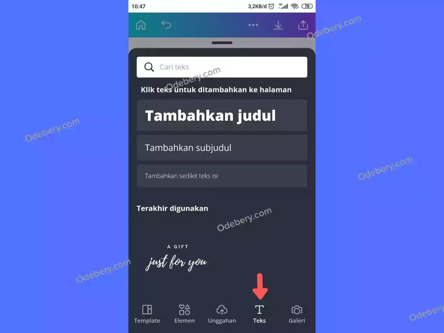 Cara Membuat Tulisan Melengkung di Canva