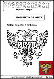 Emblema da Rússia copa mundial