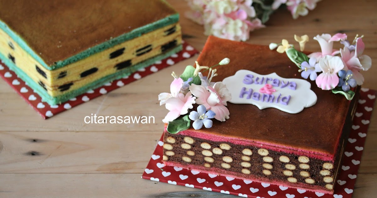 Kek Lapis Hantaran - Mohd Redha ~ Blog Kakwan