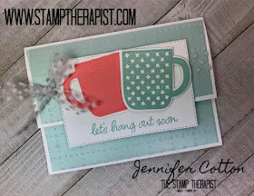 Jennifer shares this card using Stampin' Up!'s Rise & Shine set.  Click the picture to go to the blog post for the video link!