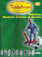 Madelman Enciclopedia Altaya mecanico estacion de servicios