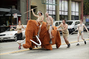 I never ran the Boston Marathon, but would love to someday. (bay to breakers float undefeated running)