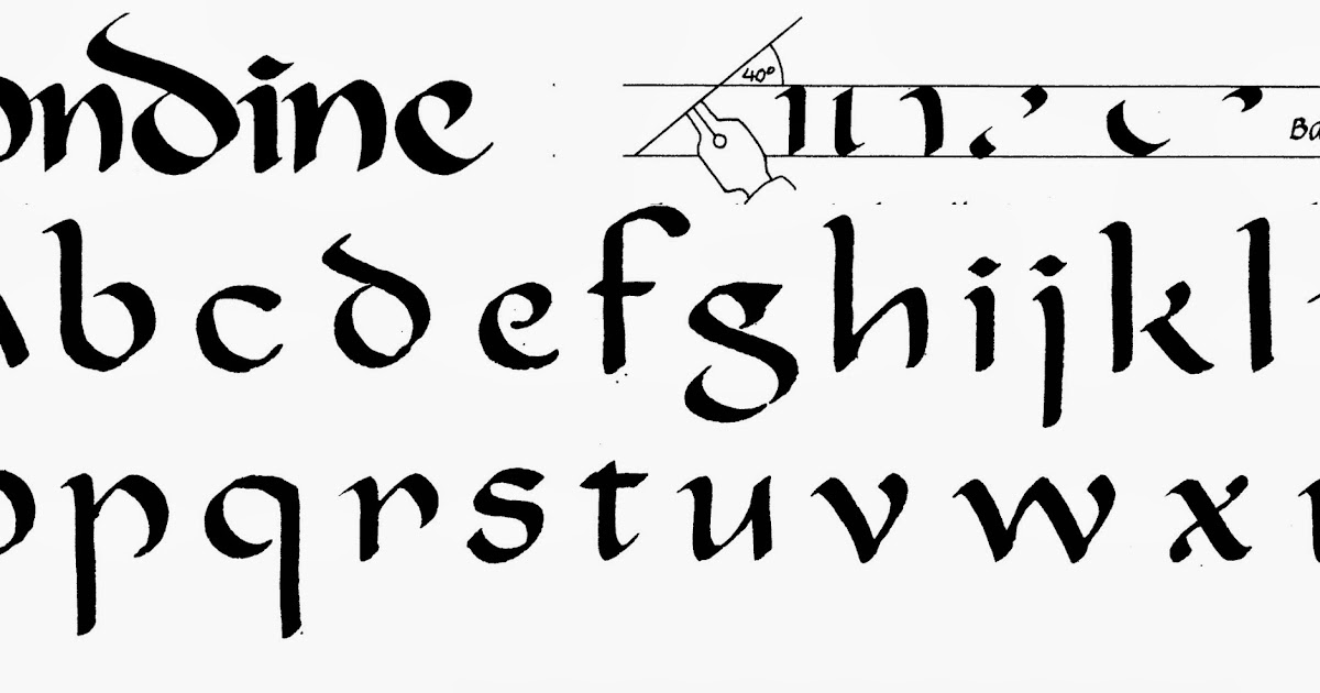 Margaret Shepherd Calligraphy Blog 247 Ondine Small Letters
