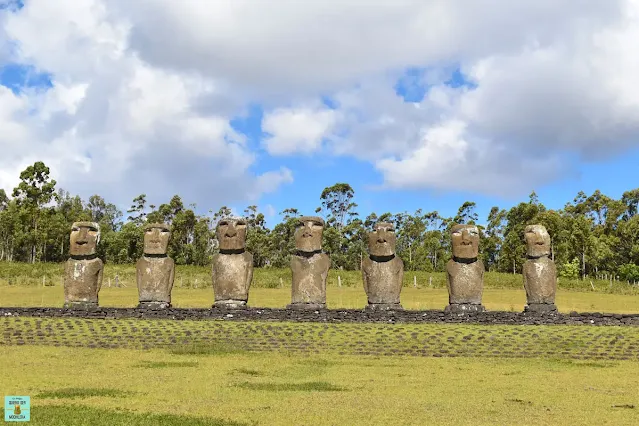 Ahu Akivi, Isla de Pascua