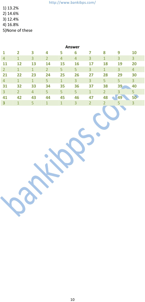 ibps clerical mock test