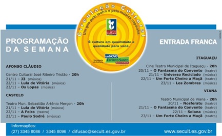 Programação 20.11a 23.11