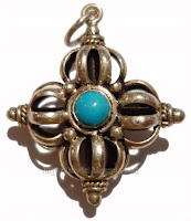 Double Dorje Pendent