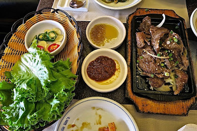 Auntie Kim's Korean Restaurant, saeng galbi